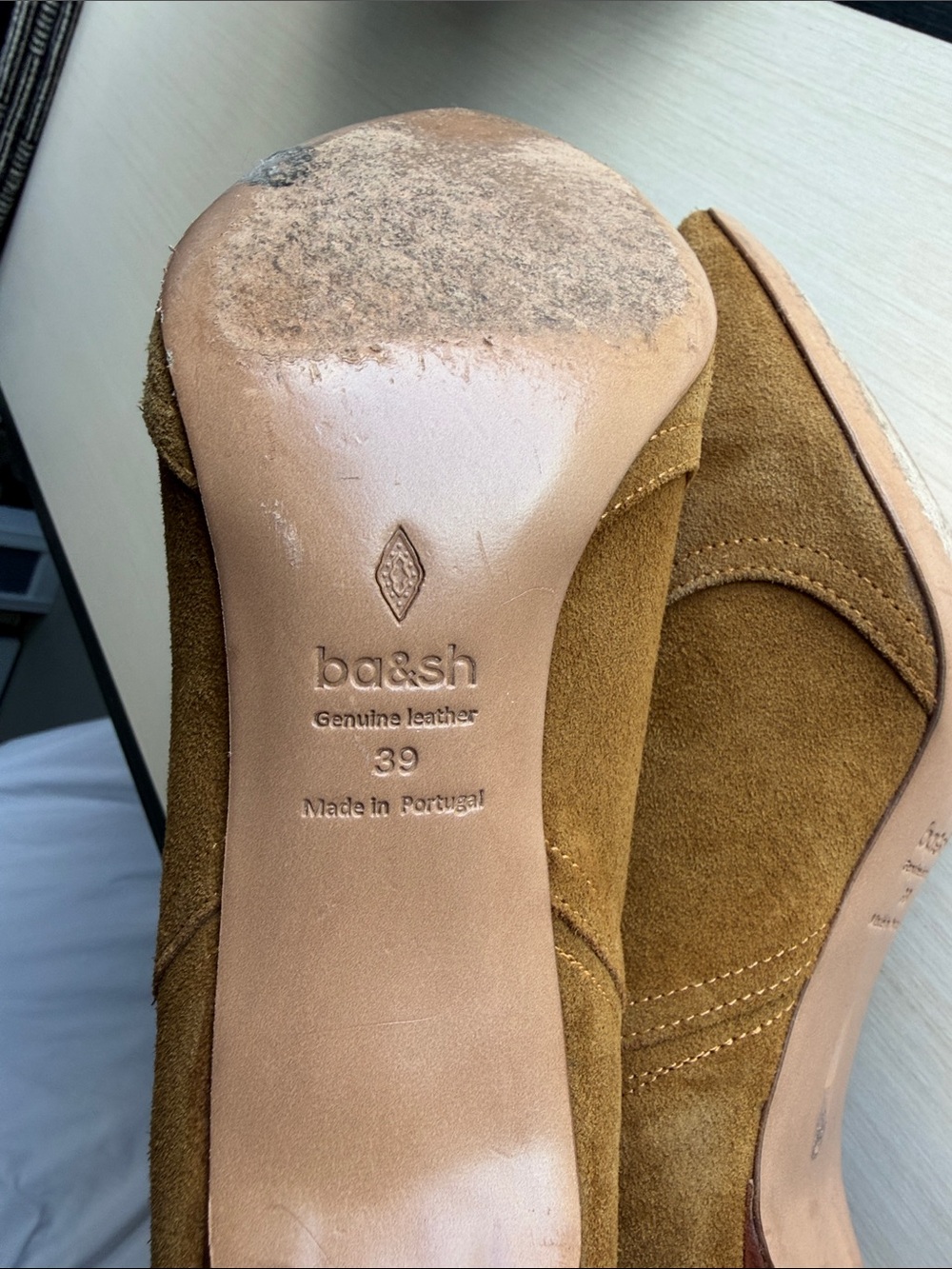 BA&SH Brown Suede Western Ankle Boots - - Picture 5 of 5